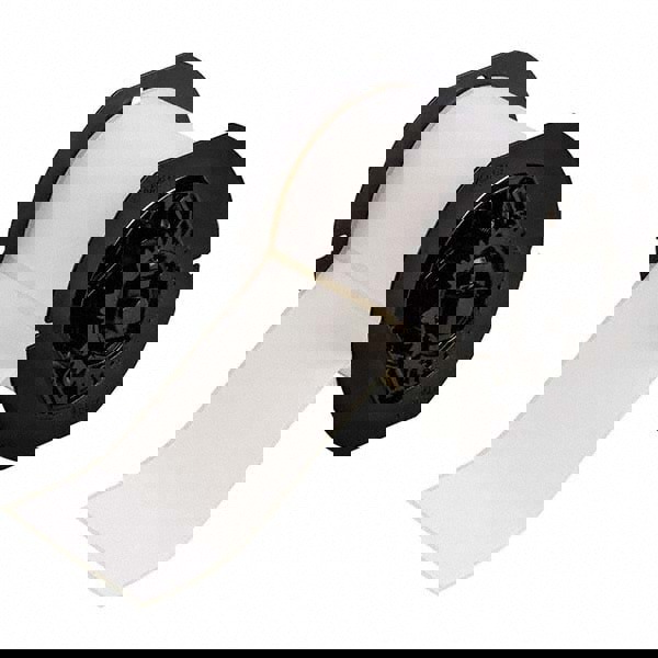 Label Maker Label: White, Paper, 250 per Roll